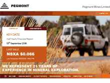 Tablet Screenshot of pegmont.com.au